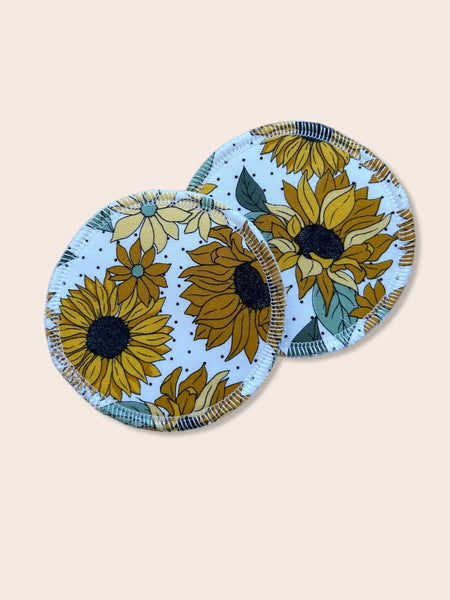 Sunflower Washable Breast Pads