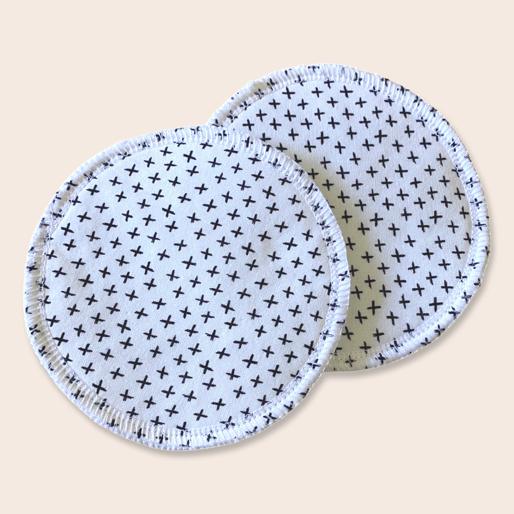 Crosses Washable Breast Pads (Large)