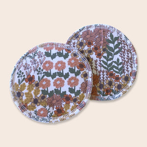 Wildflower Washable Breast Pads (Large)