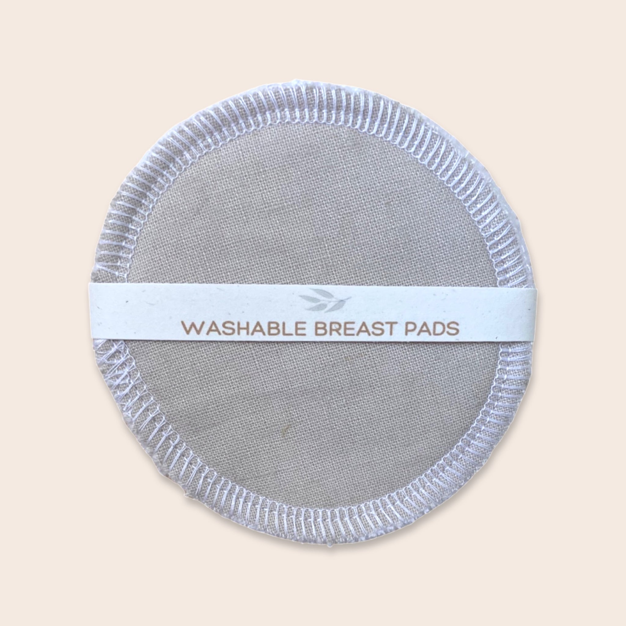 Beige Washable Breast Pads (Regular)
