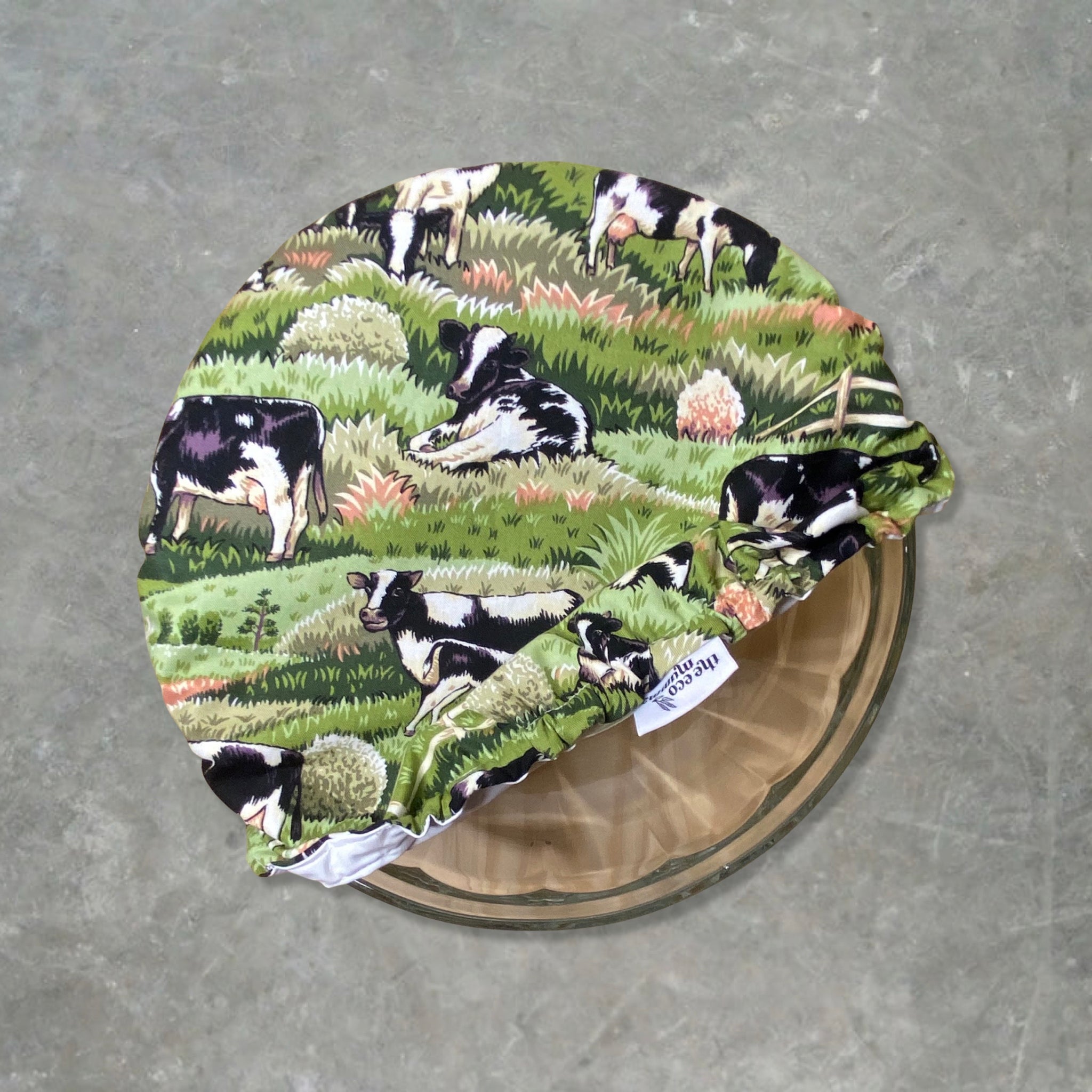 Dairy Cow Salad Bowl Cover