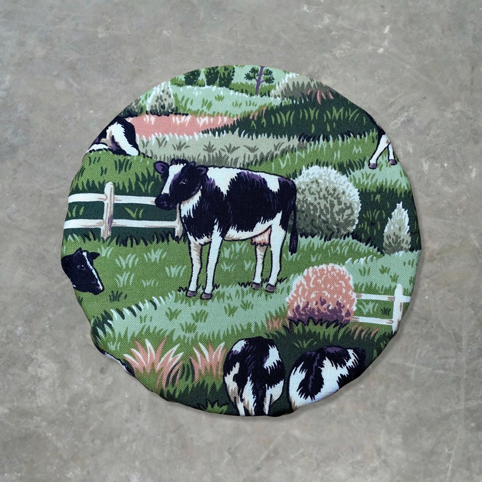 Dairy Cow Dessert Bowl Cover