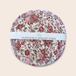 Roses Washable Breast Pads (Regular)